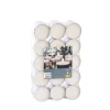 Flame Velas Pequenas Juego De 30 Blanco