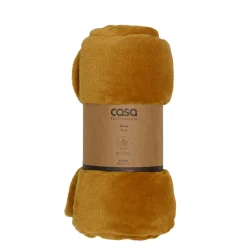 Flanella Manta Amarillo Oscuro