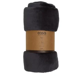 Flanella Manta Gris Oscuro
