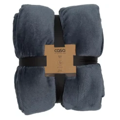 Flanella Manta Gris Oscuro