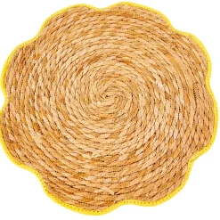 Flower Mantel Individual Amarillo Amarillo