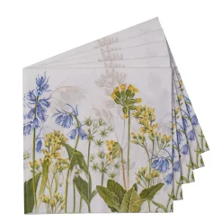 Flowerfield Paquete De 20 Servilletas Multicolor