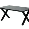 Formax Mesa De Jardín Con Patas En X Negro