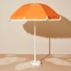 Franja Parasol Sin Pie De Sombrilla Naranja