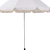 Franja Parasol Sin Pie De Sombrilla Blanco