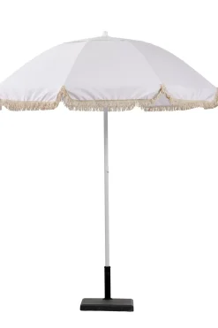 Franja Parasol Sin Pie De Sombrilla Blanco