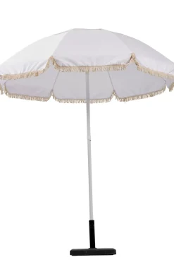 Franja Parasol Sin Pie De Sombrilla Blanco