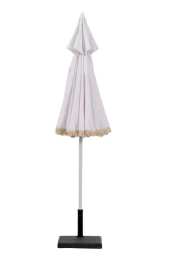 Franja Parasol Sin Pie De Sombrilla Blanco