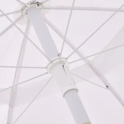 Franja Parasol Sin Pie De Sombrilla Blanco