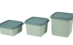 Freezer Cajas Congeladoras Juego De 10 Menta, Verde Oscuro