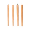 Frida / Fray Set De 4 Patas Teak Natural