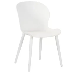 Frida Silla De Concha Blanca
