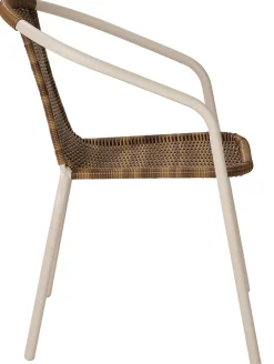 Gerona Silla Apilable Arena + Natural