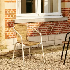 Gerona Silla Apilable Arena + Natural