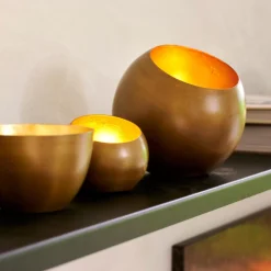 Gimini Soporte Para Vela Pequena Cobrizo