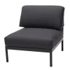 Hanna Lounge Butaca Negro