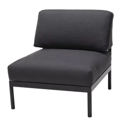 Hanna Lounge Butaca Negro