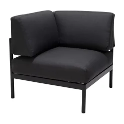 Hanna Lounge Silla Esquinera Negro
