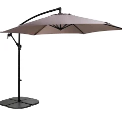 Hawai Parasol Colgante Sin Pie Taupe