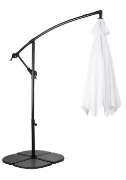 Hawai Parasol Colgante Sin Pie Blanco