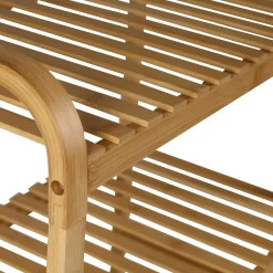 Helge Estanteria Con Rueda Natural