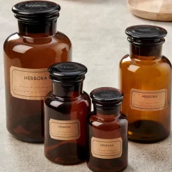 Herbora Tarro De Cocina Marron