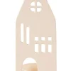 Home Soporte Para Vela Pequena Blanco, Natural
