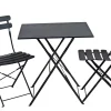 Imperial Conjunto Bistro Cuadrado Negro