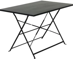 Imperial Mesa Plegable Rectangular Negro