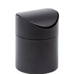 Industria Cubo De Basura Para La Mesa Negro