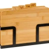 Industria J/Tablas Para Cortar En Soporte Negro, Natural