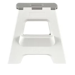 Jasmin Taburete Plegable Deluxe Xl Gris Claro