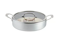 Kastrol Olla Con Tapa Plateado