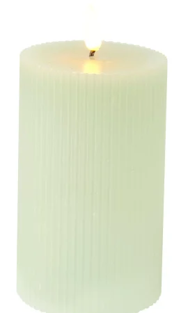 Led Vela Con Led Menta