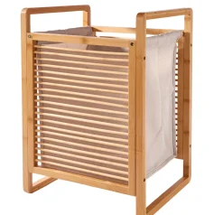 Linolux Bamboe Cesta Para Colada Natural