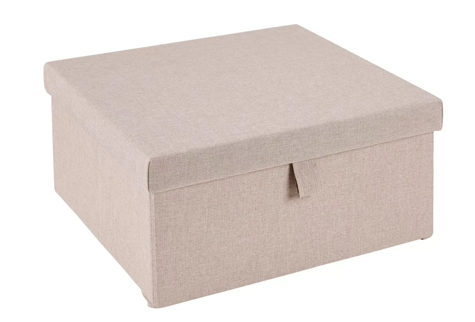 Linolux Caja De Almacenaje Con Tapa Beis