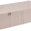 Linolux Caja De Almacenaje Con Cremallera Beis