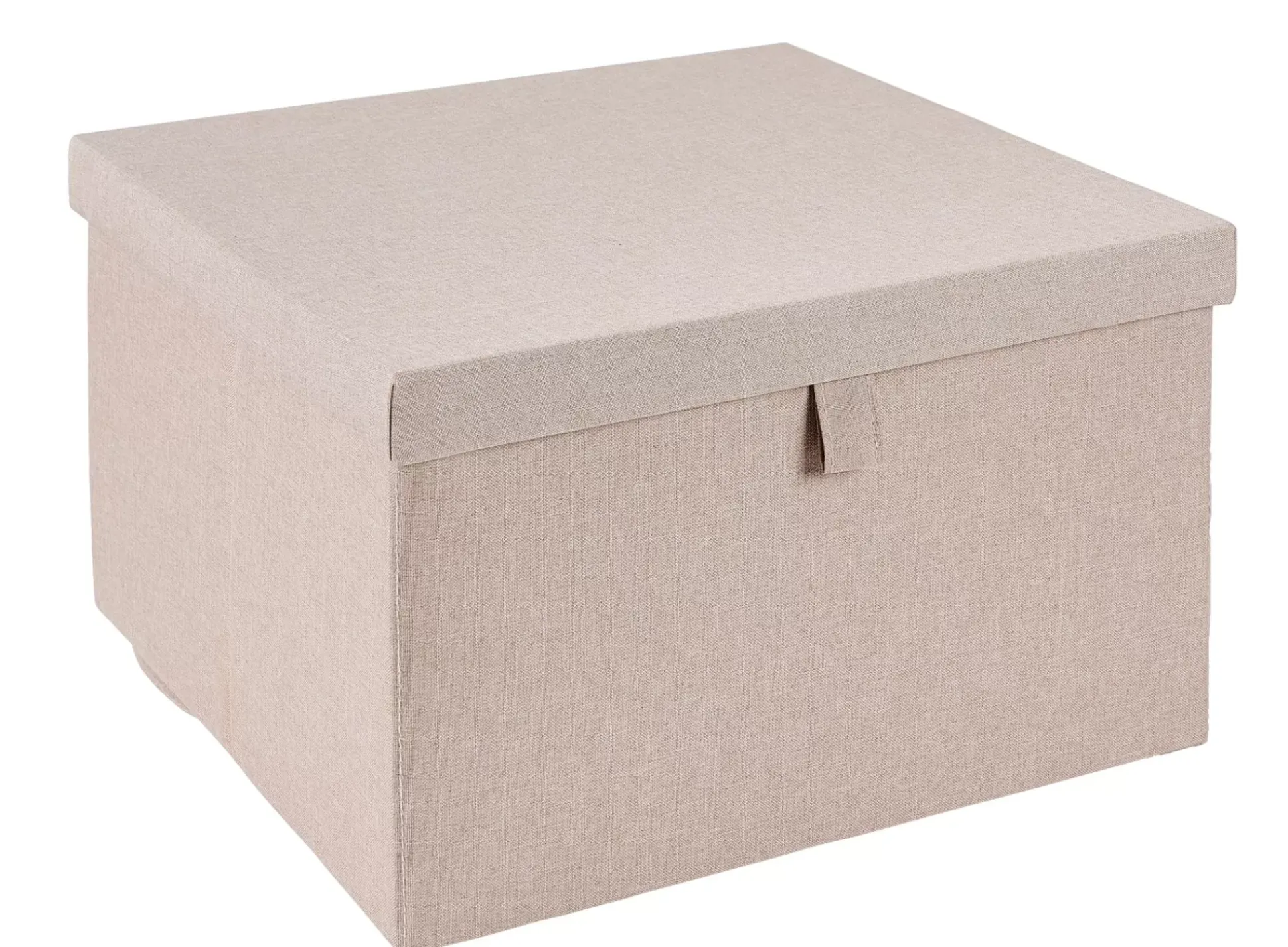 Linolux Caja De Almacenaje Con Tapa Beis
