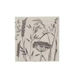 Lolium Beige Paquete De 20 Servilletas Beis