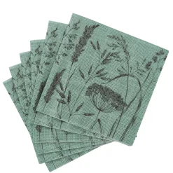 Lolium Green Paquete De 20 Servilletas Verde