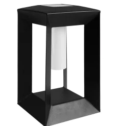 Lore Lampara Solar Negro