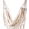 Macrame Hamaca Blanco Blanco Apagado