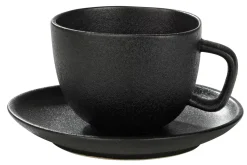 Magma Taza Y Plato Negro