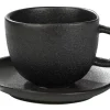 Magma Taza Y Plato Tacita Negro