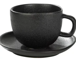 Magma Taza Y Plato Tacita Negro