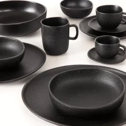 Magma Taza Y Plato Tacita Negro