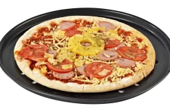 Margaritha Bandeja De Pizza Para El Horno Gris Oscuro