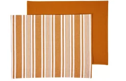 Marilou Mantel Individual Juego De 2 Marron