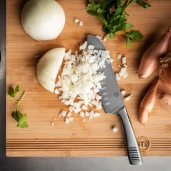 Masterchef Cuchillo Santoku Plateado