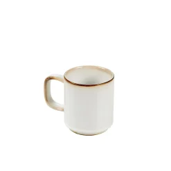 Mineral Marble Taza Con Asa Blanco